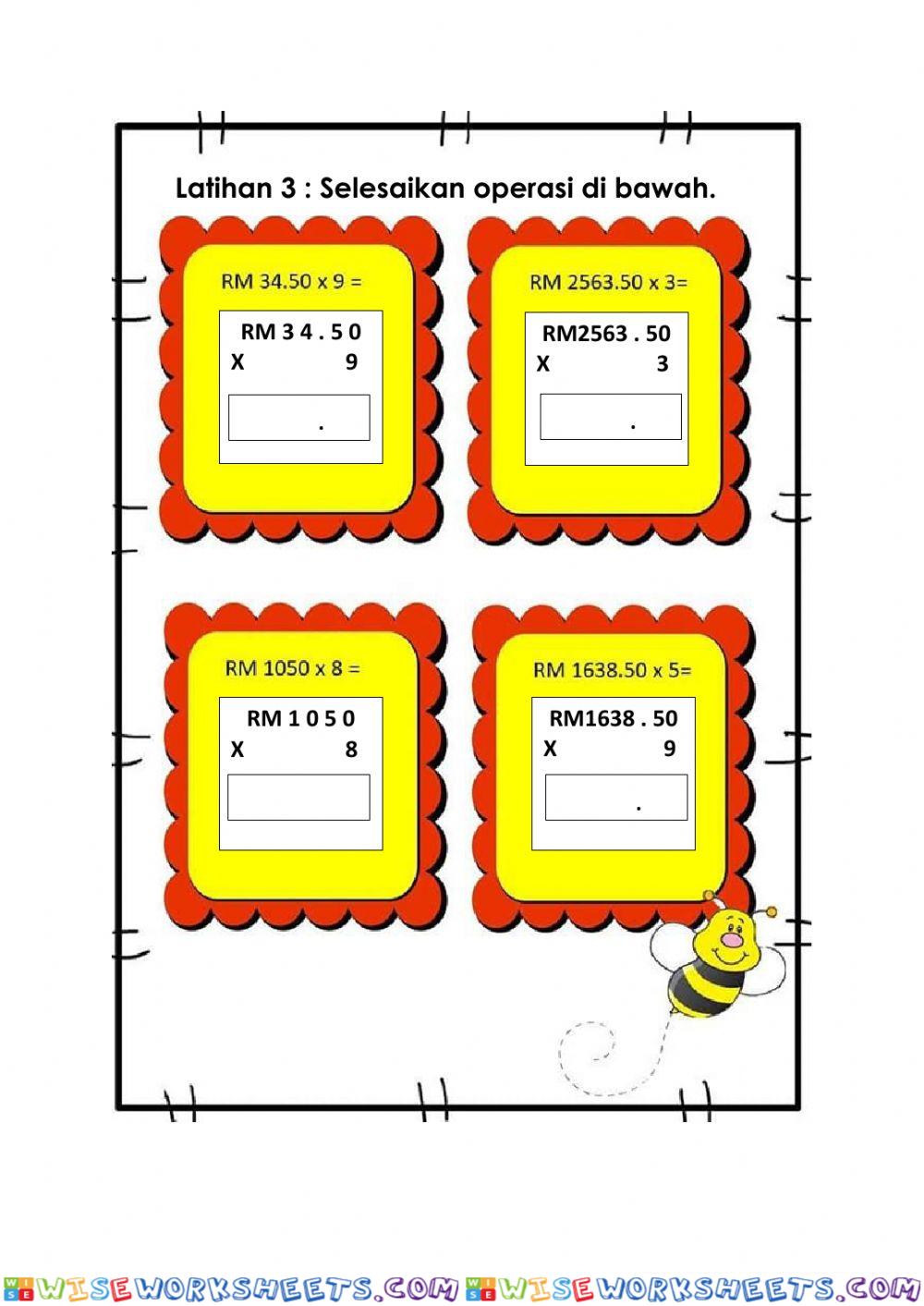 worksheet