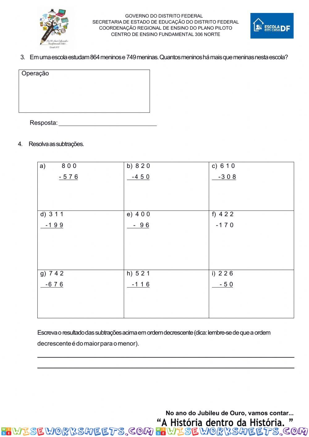 worksheet