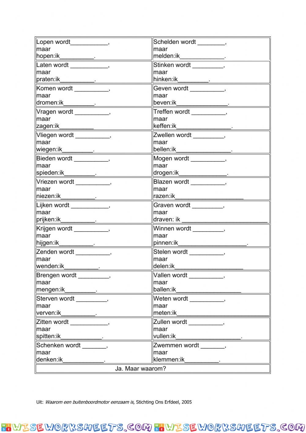 worksheet