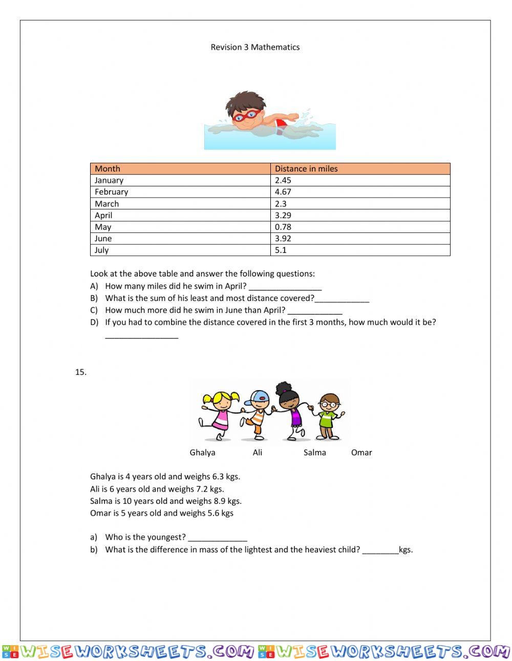 worksheet