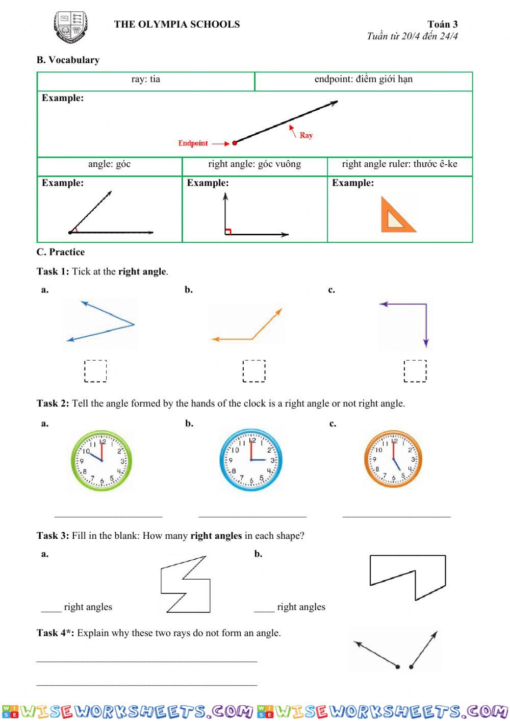 worksheet