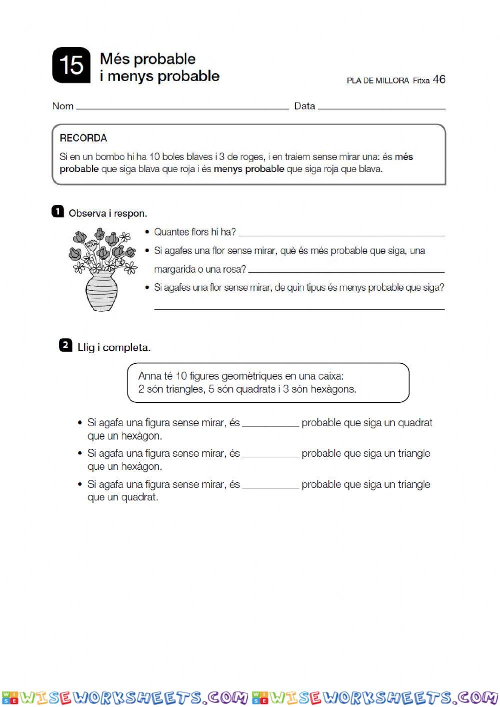 worksheet