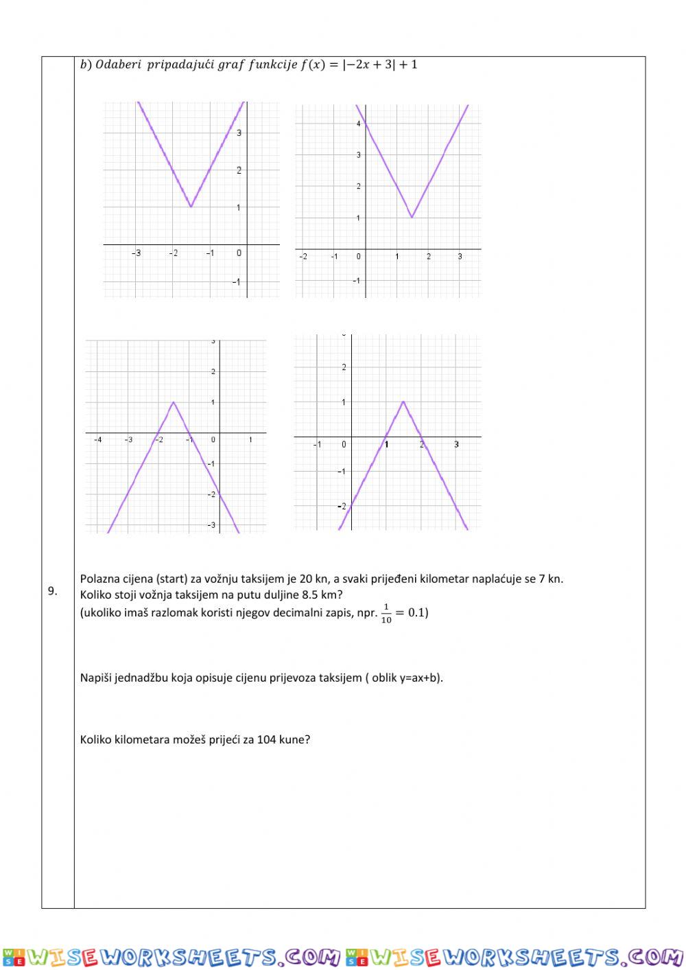 worksheet