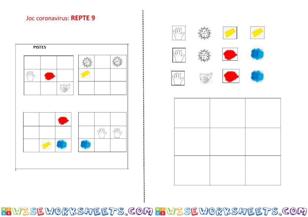 Joc coronavirus:Repte 9