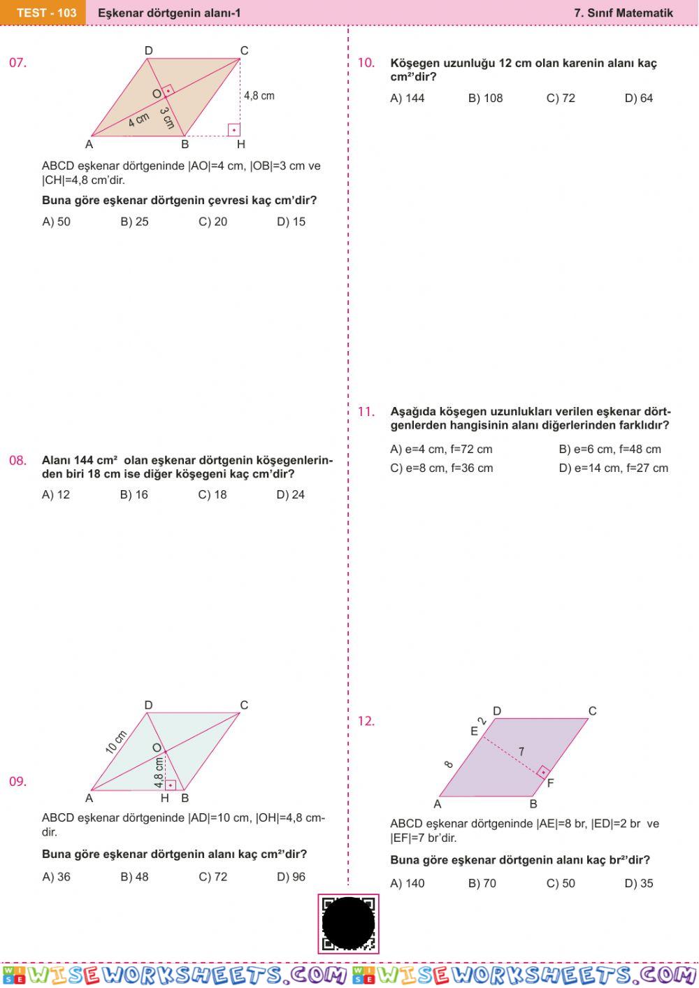 worksheet