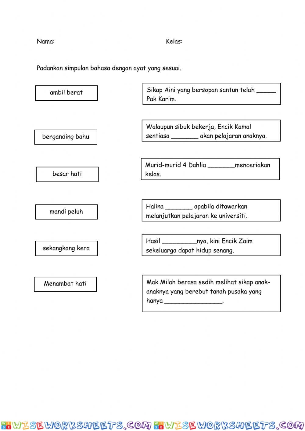 Simpulan Bahasa