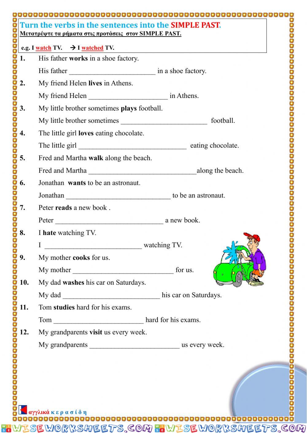 Simple Past As 29