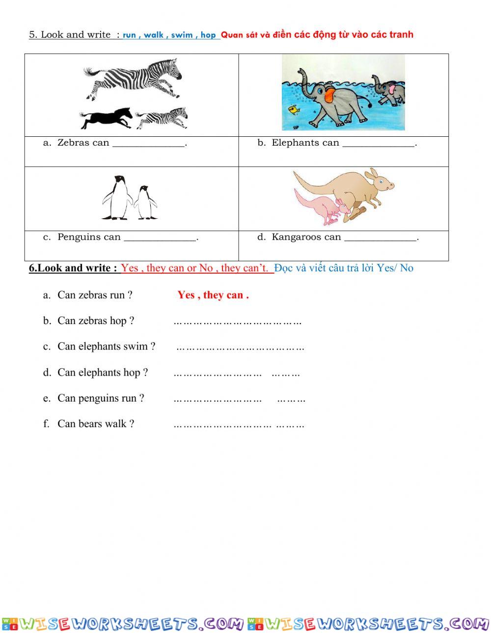 worksheet