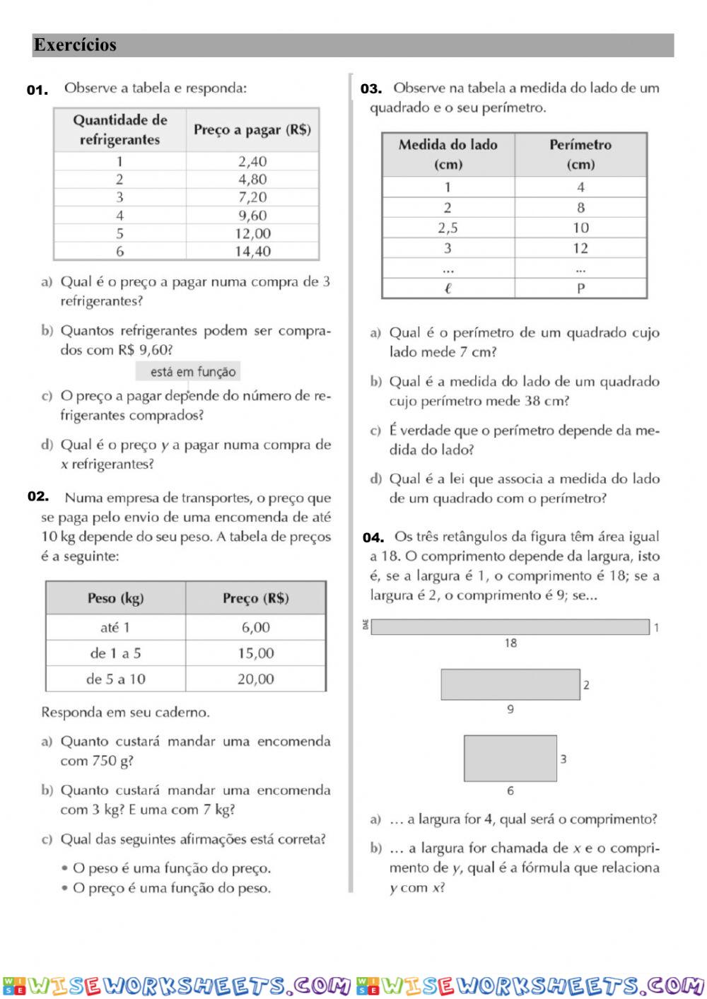 worksheet