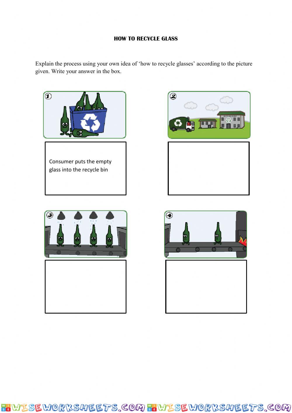 How to recycle glass