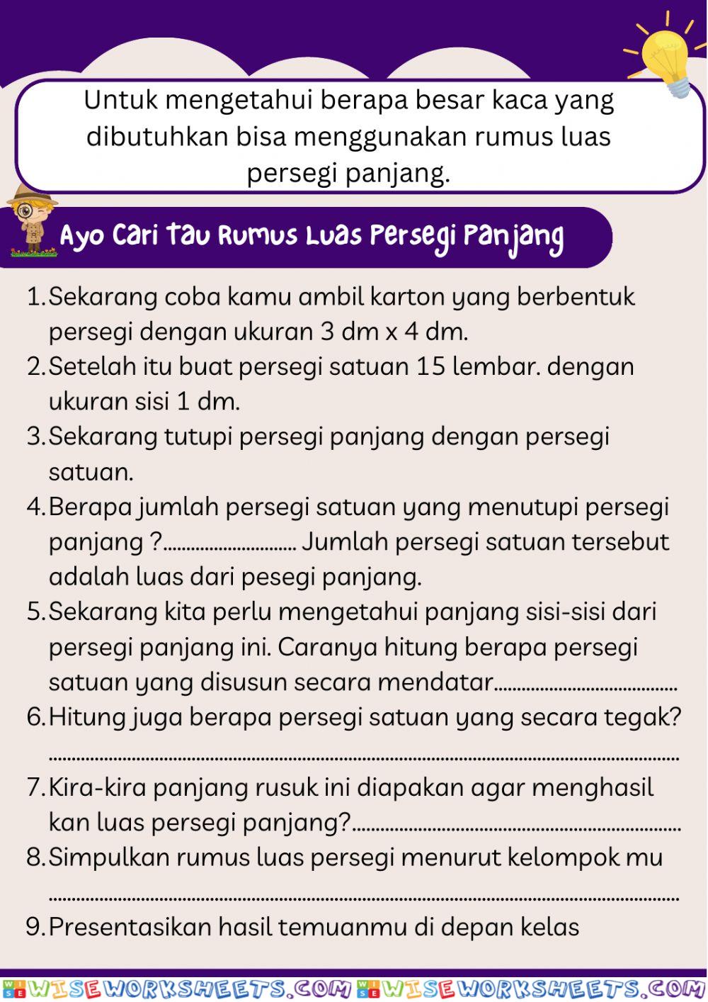 worksheet