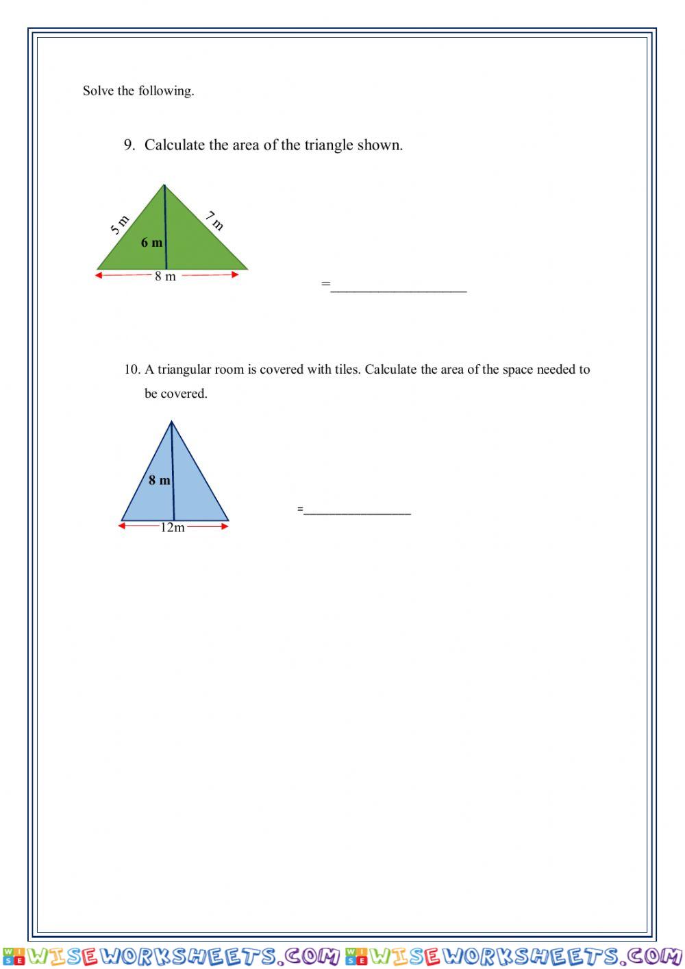 worksheet