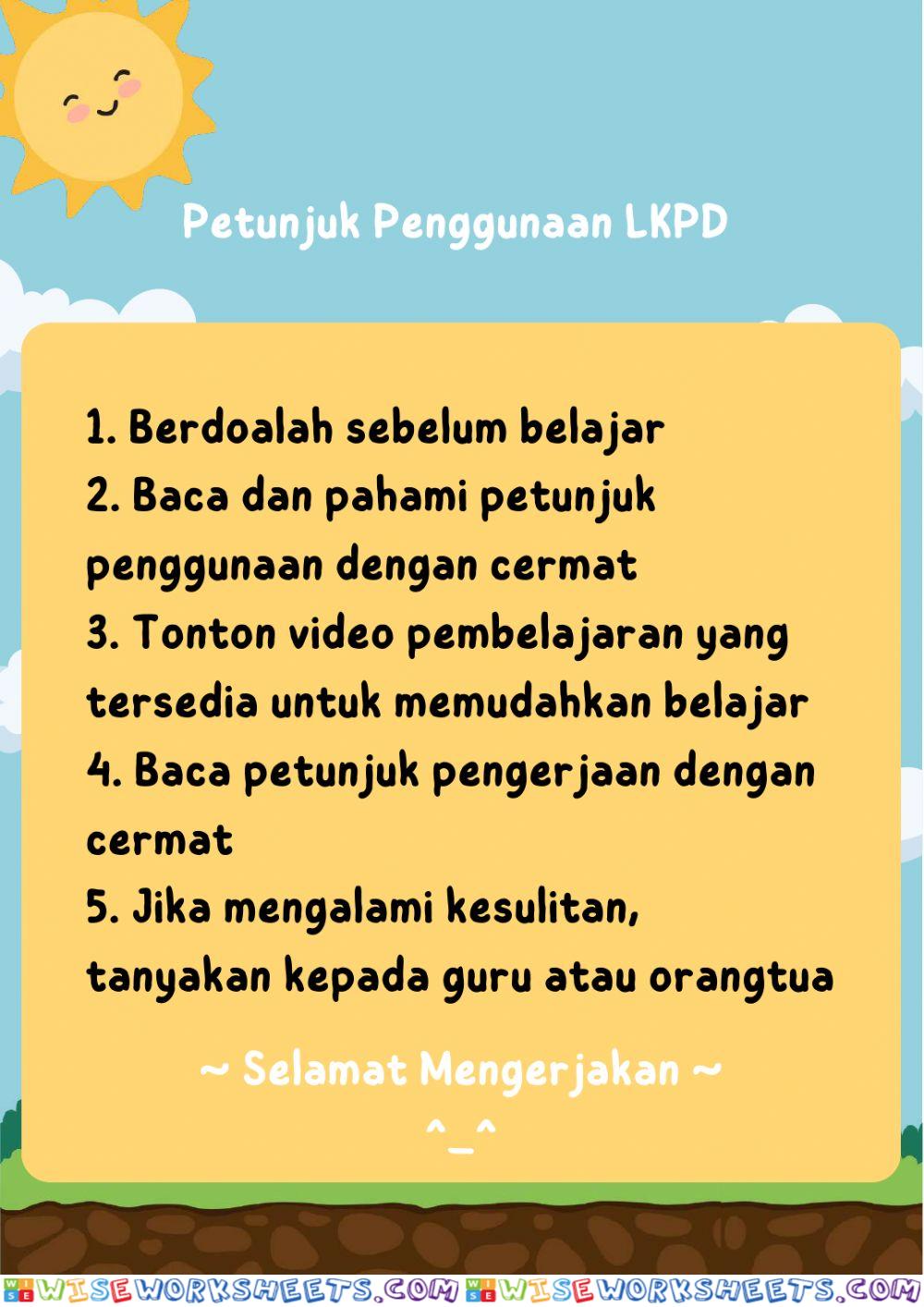 LKPD IPA Bagian-bagian Tumbuhan Tema 3 Subtema 1