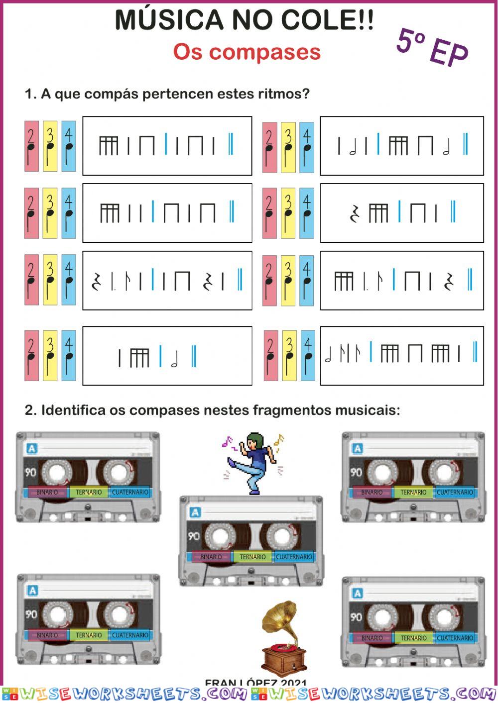 Os compases 5º Primaria