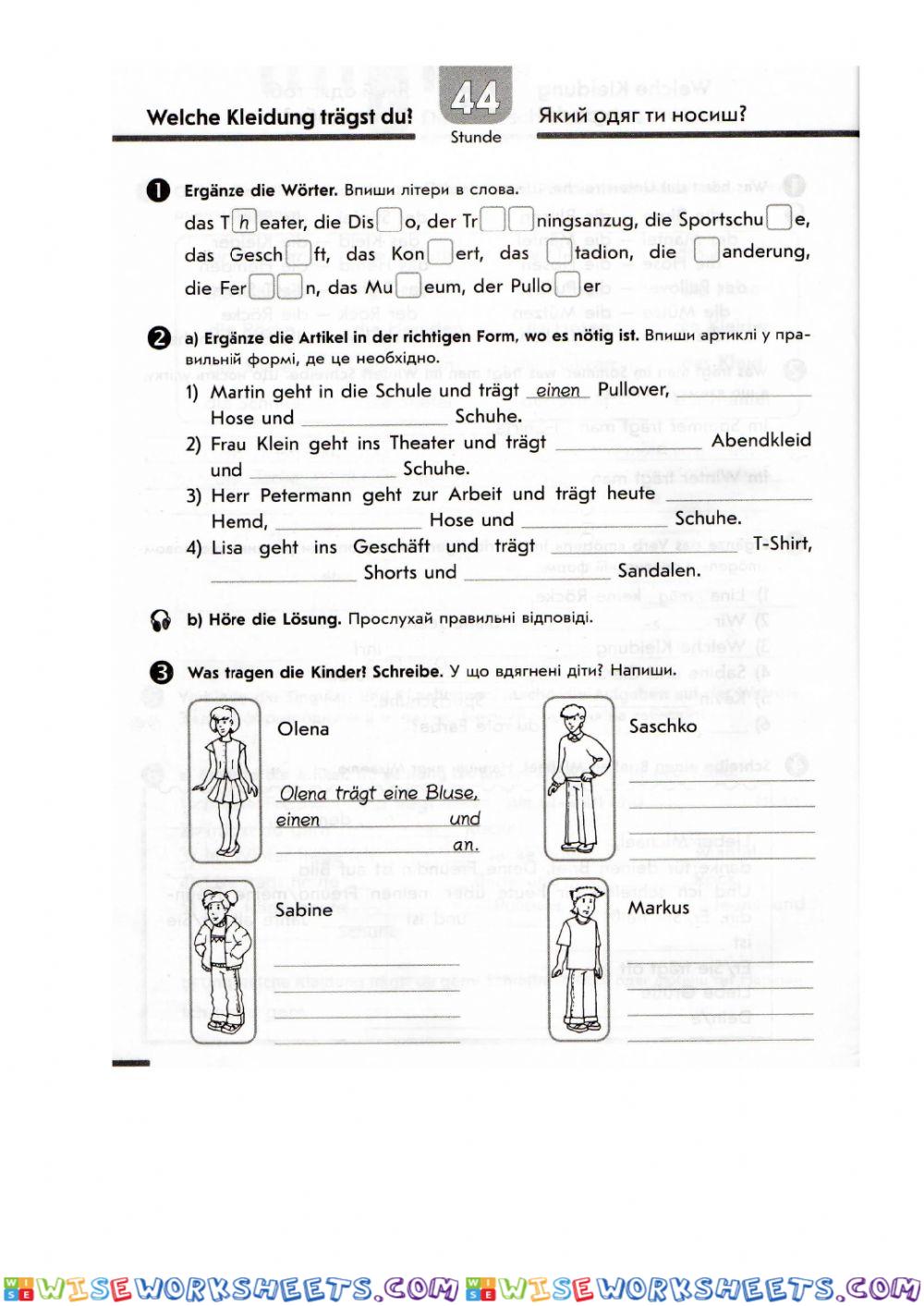 Kleidung