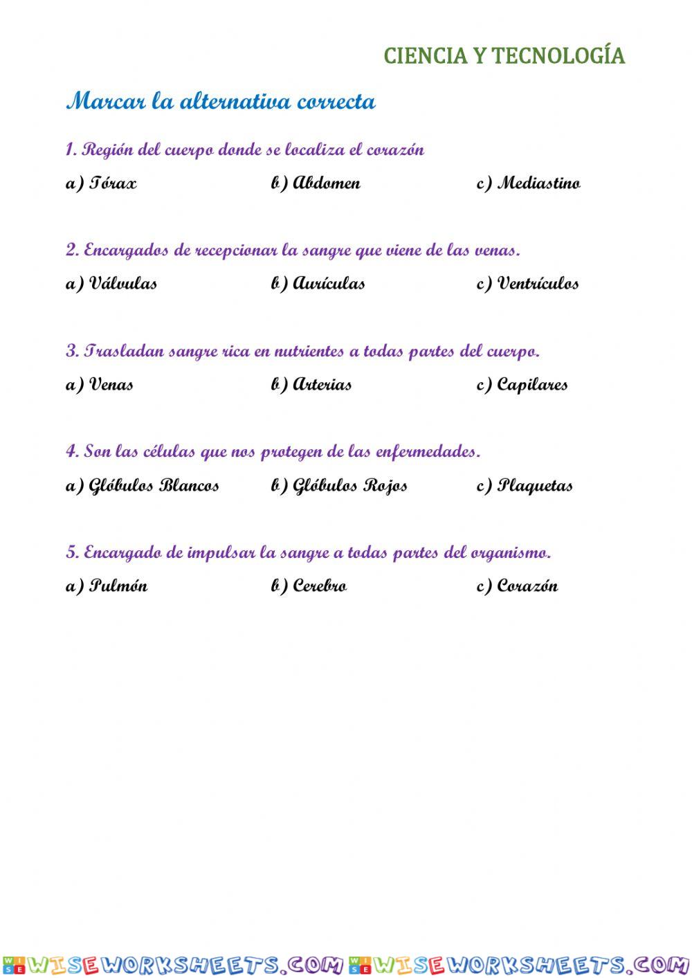 worksheet