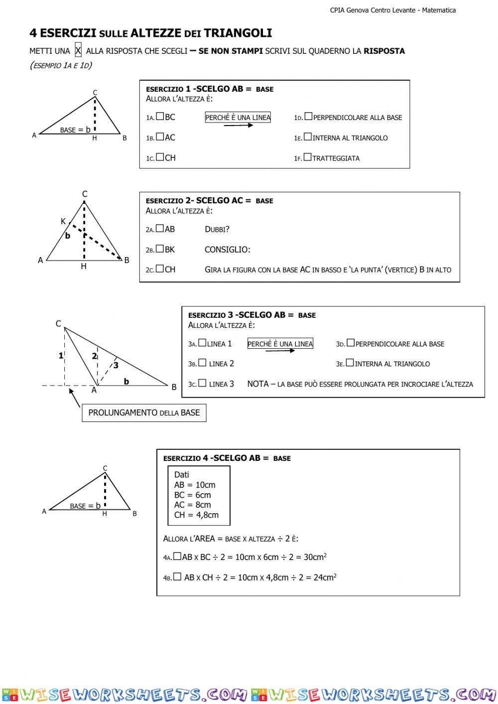 worksheet