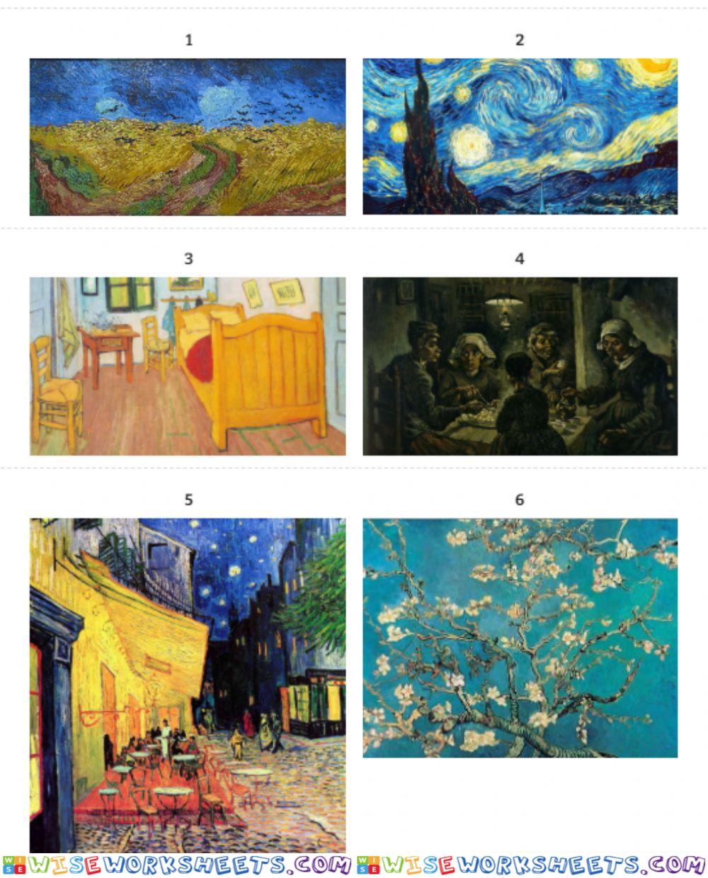 Vincent Van Gogh Work