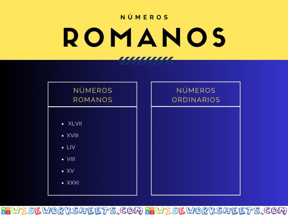 Numeros romanos