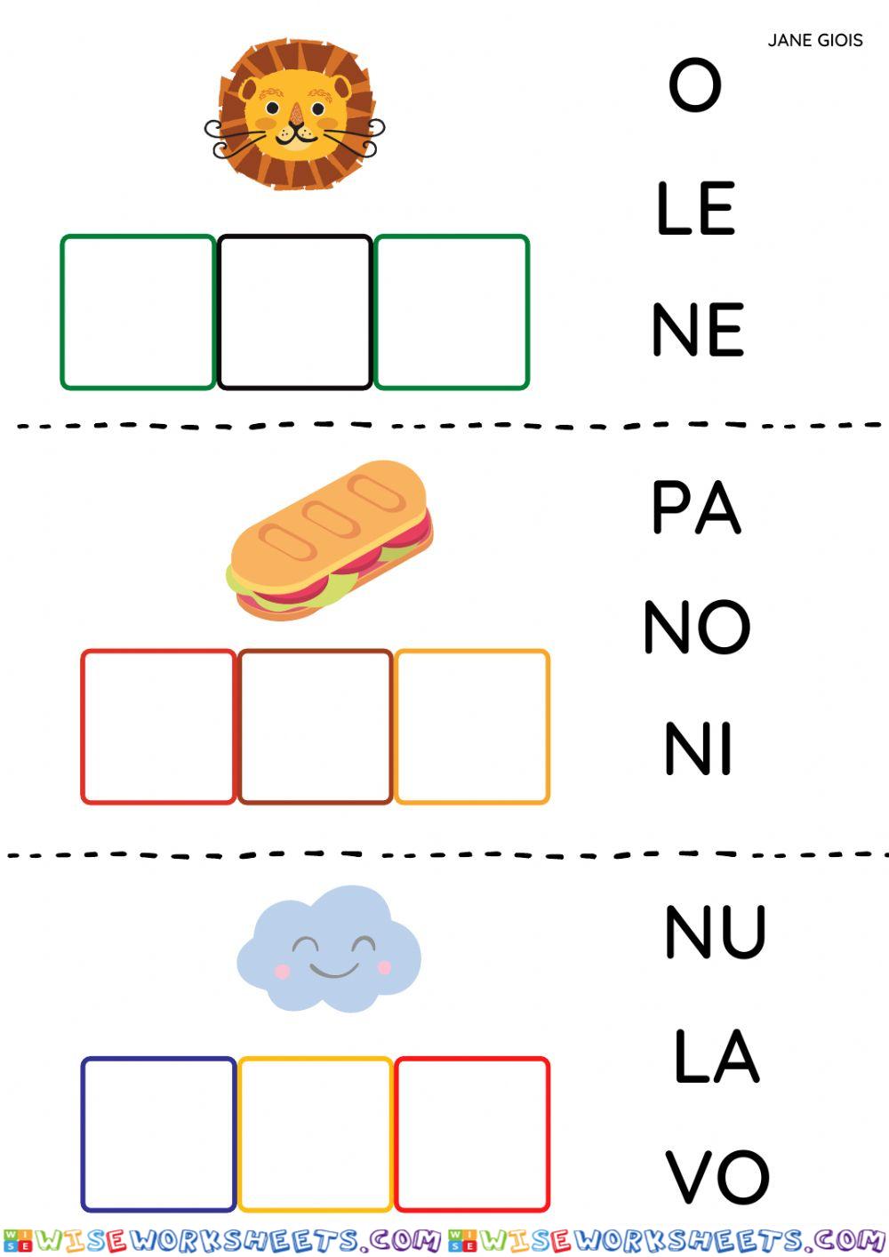 worksheet