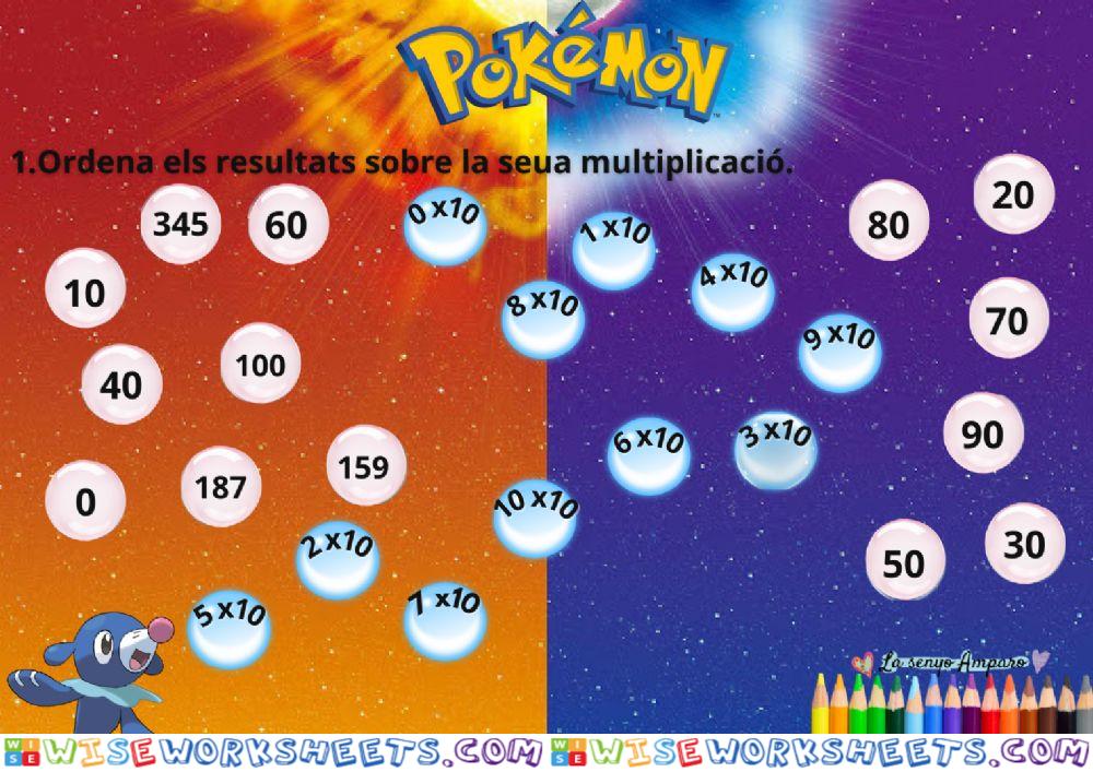 Pokemon tabla 10