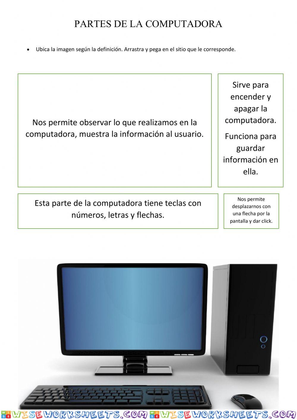 Partes de la computadora