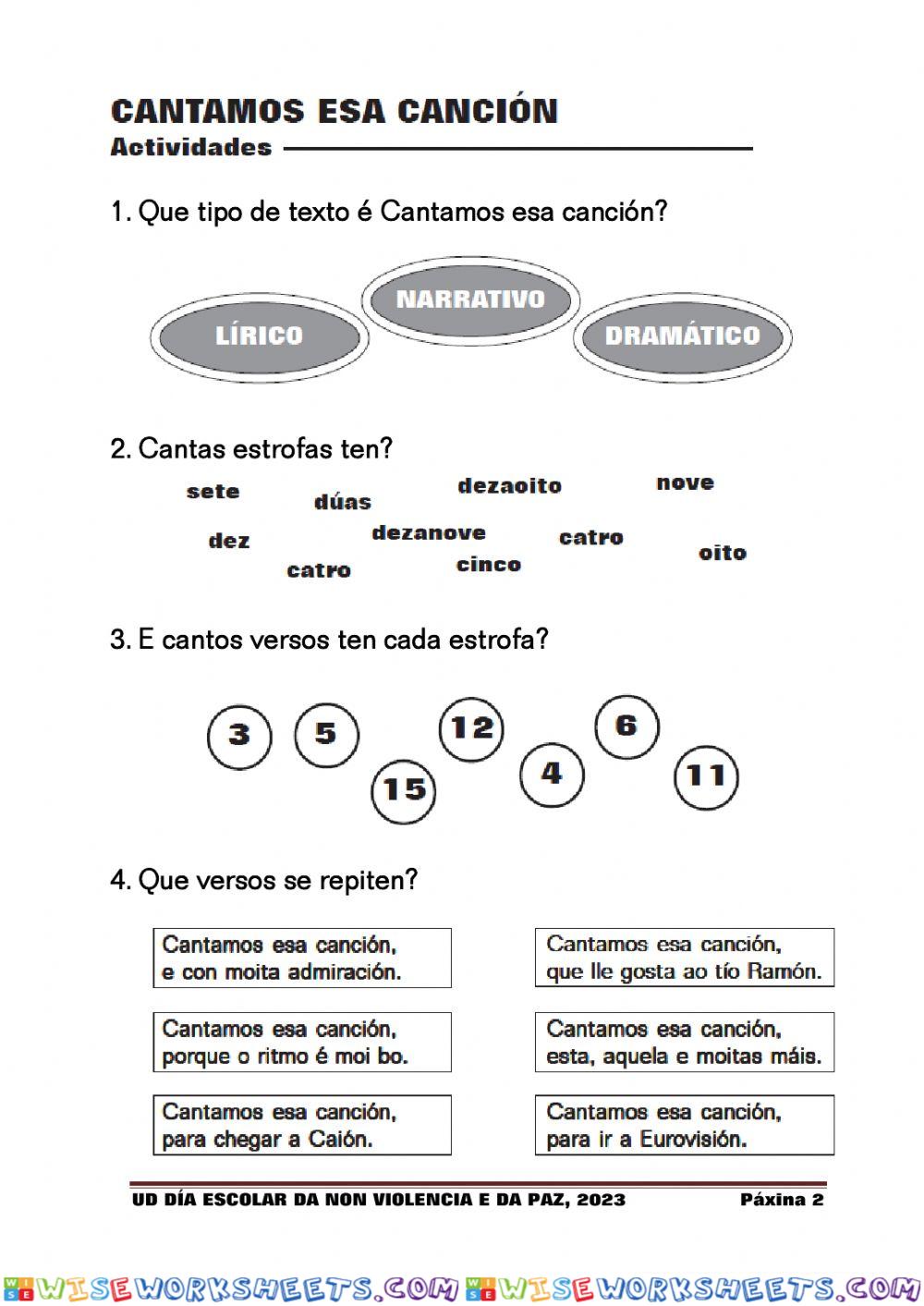 worksheet