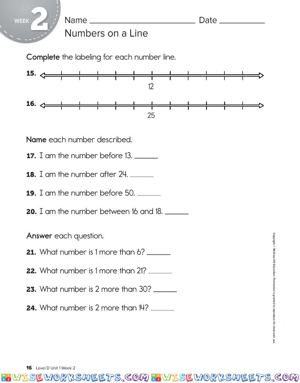 worksheet