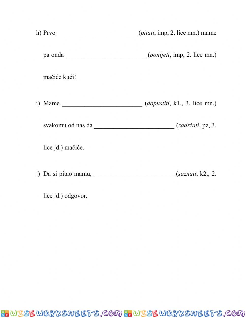 worksheet