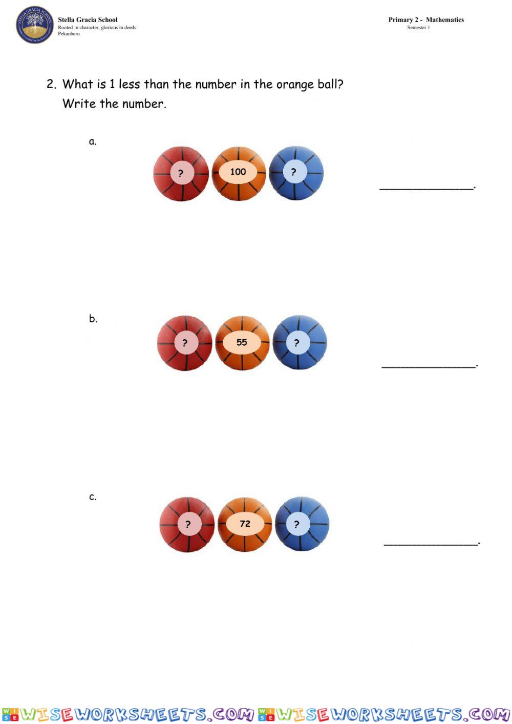 worksheet