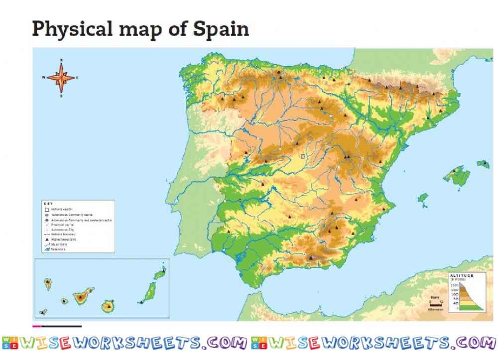 Spain - Rivers