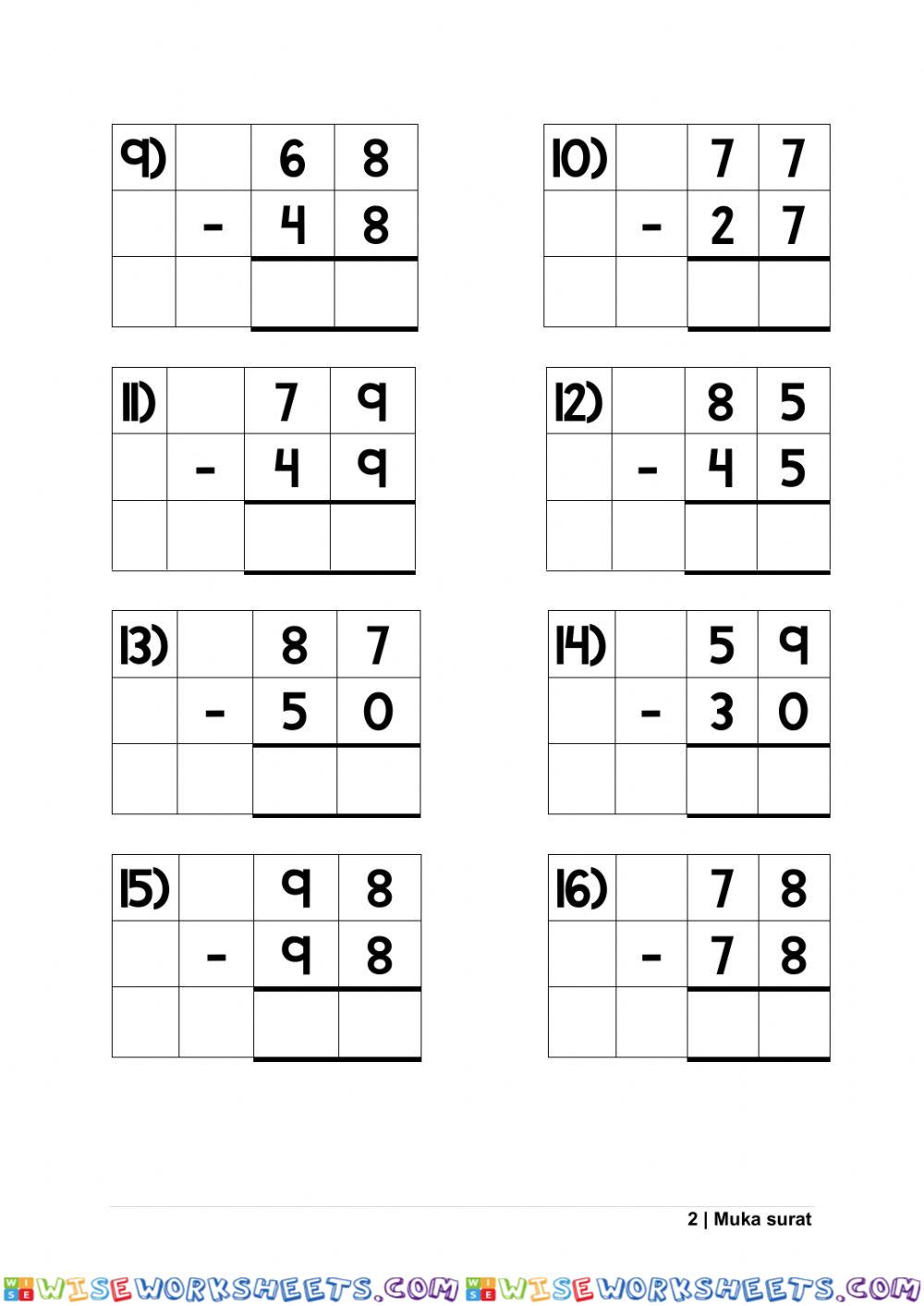 worksheet