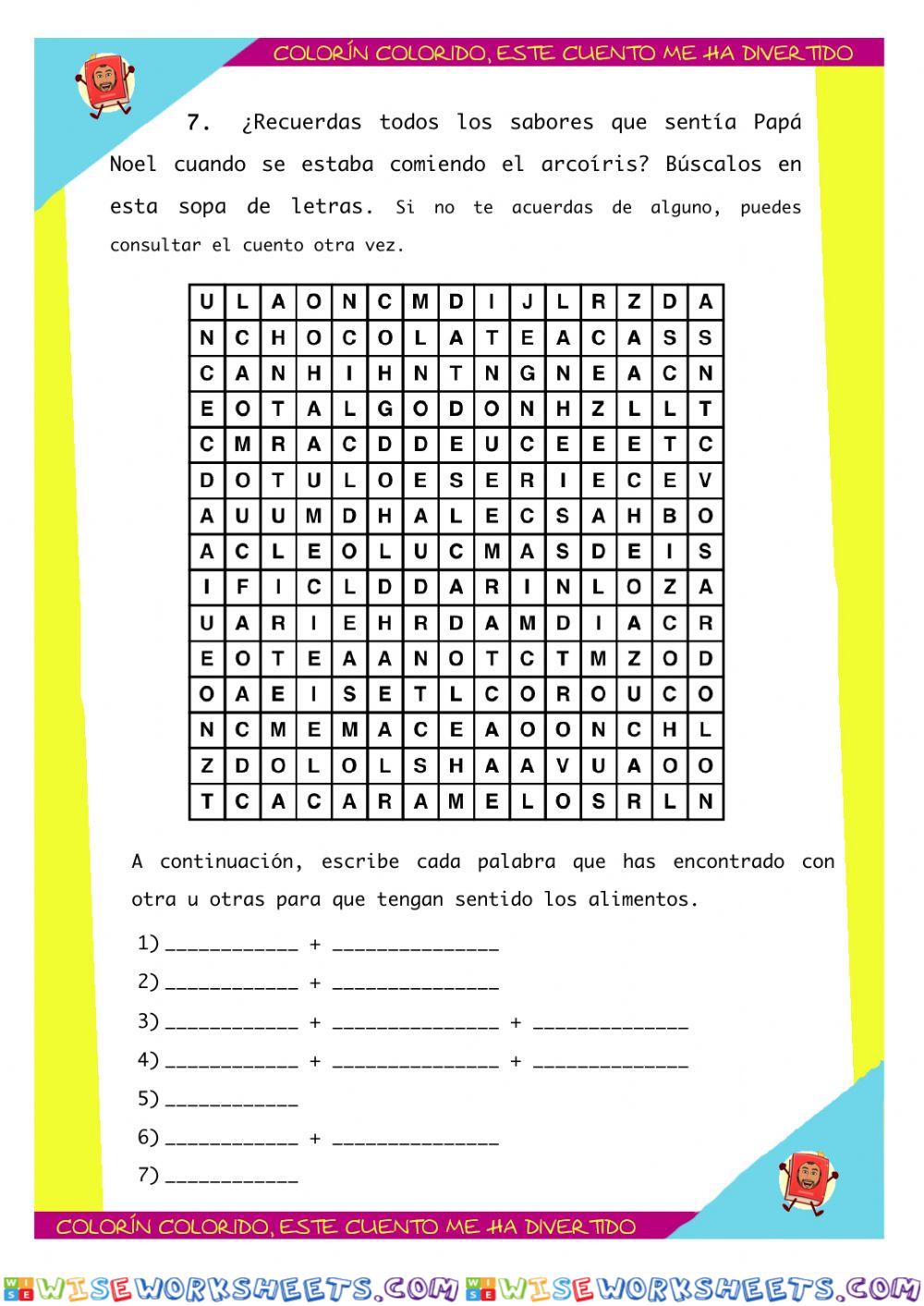 worksheet