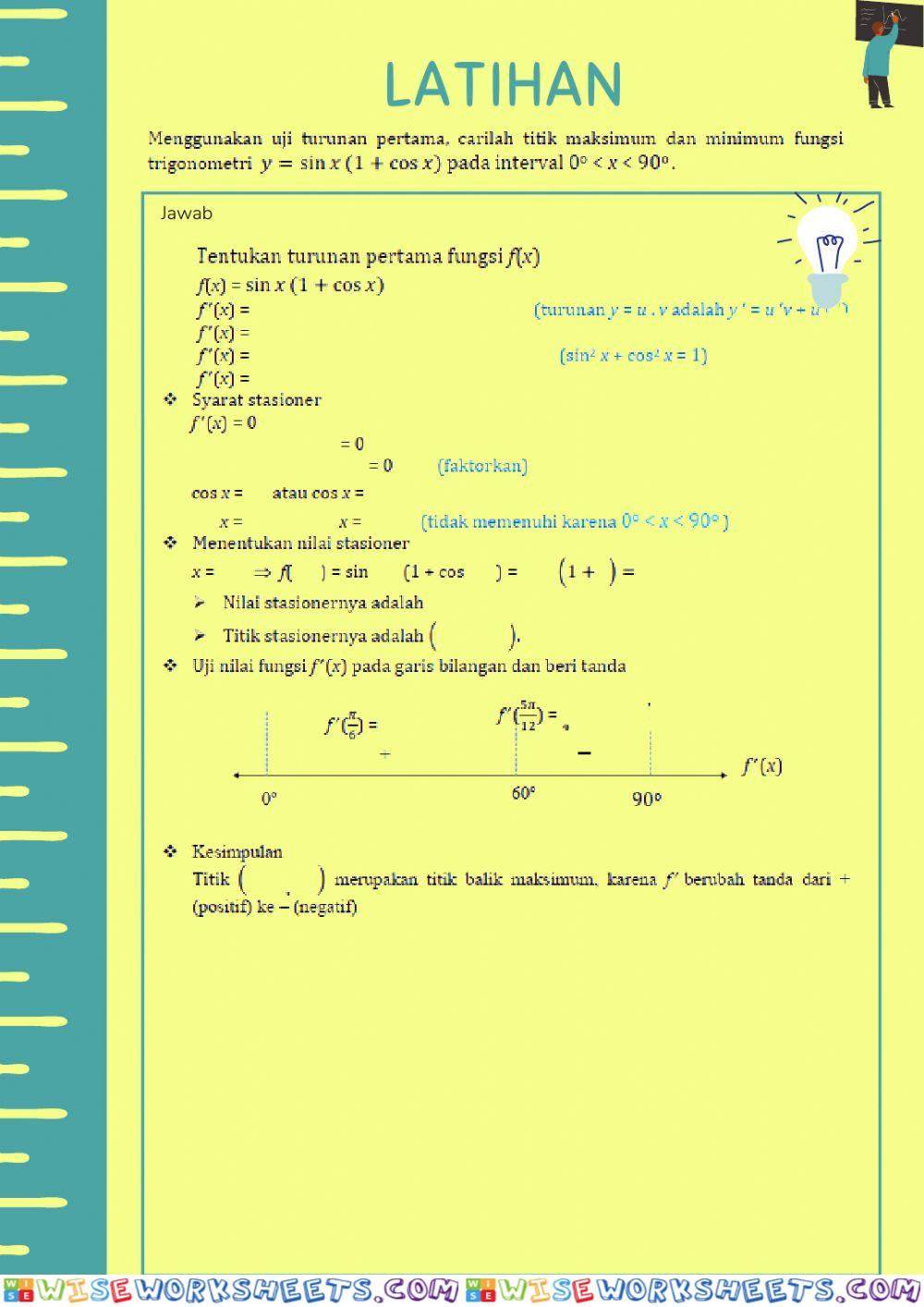 worksheet