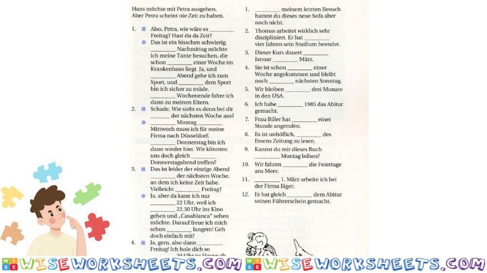 worksheet