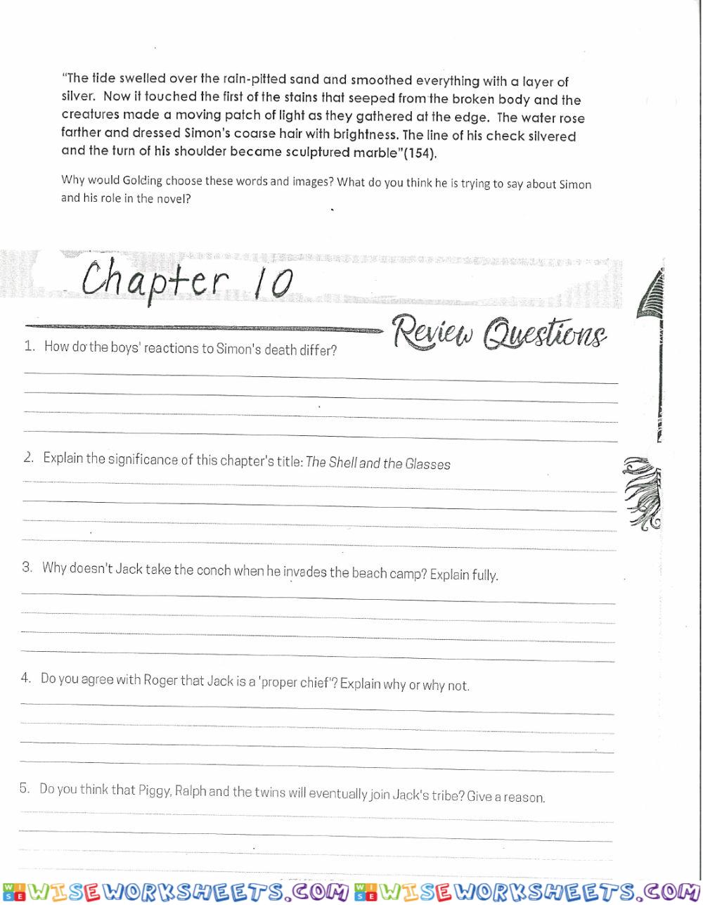 worksheet