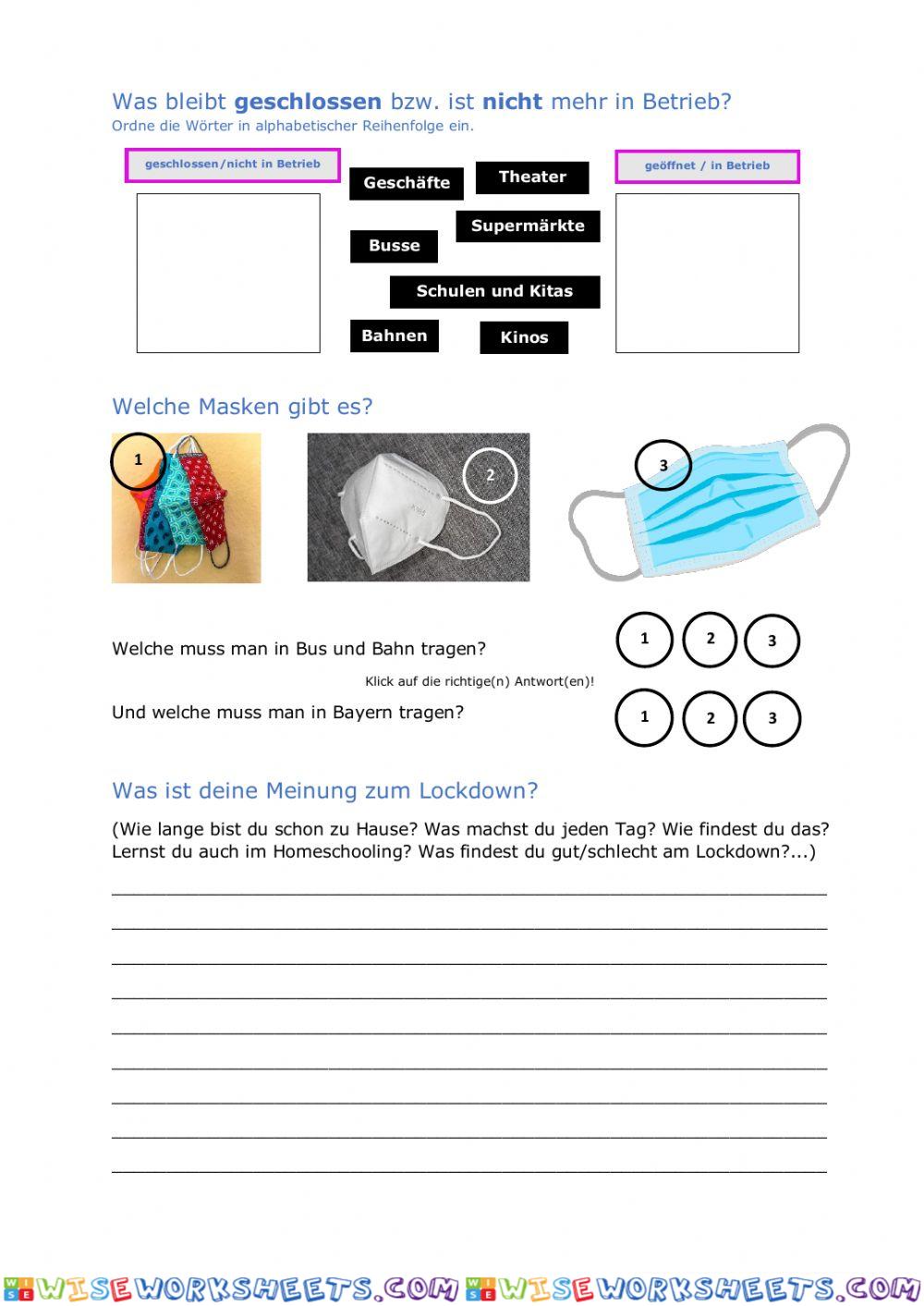 worksheet