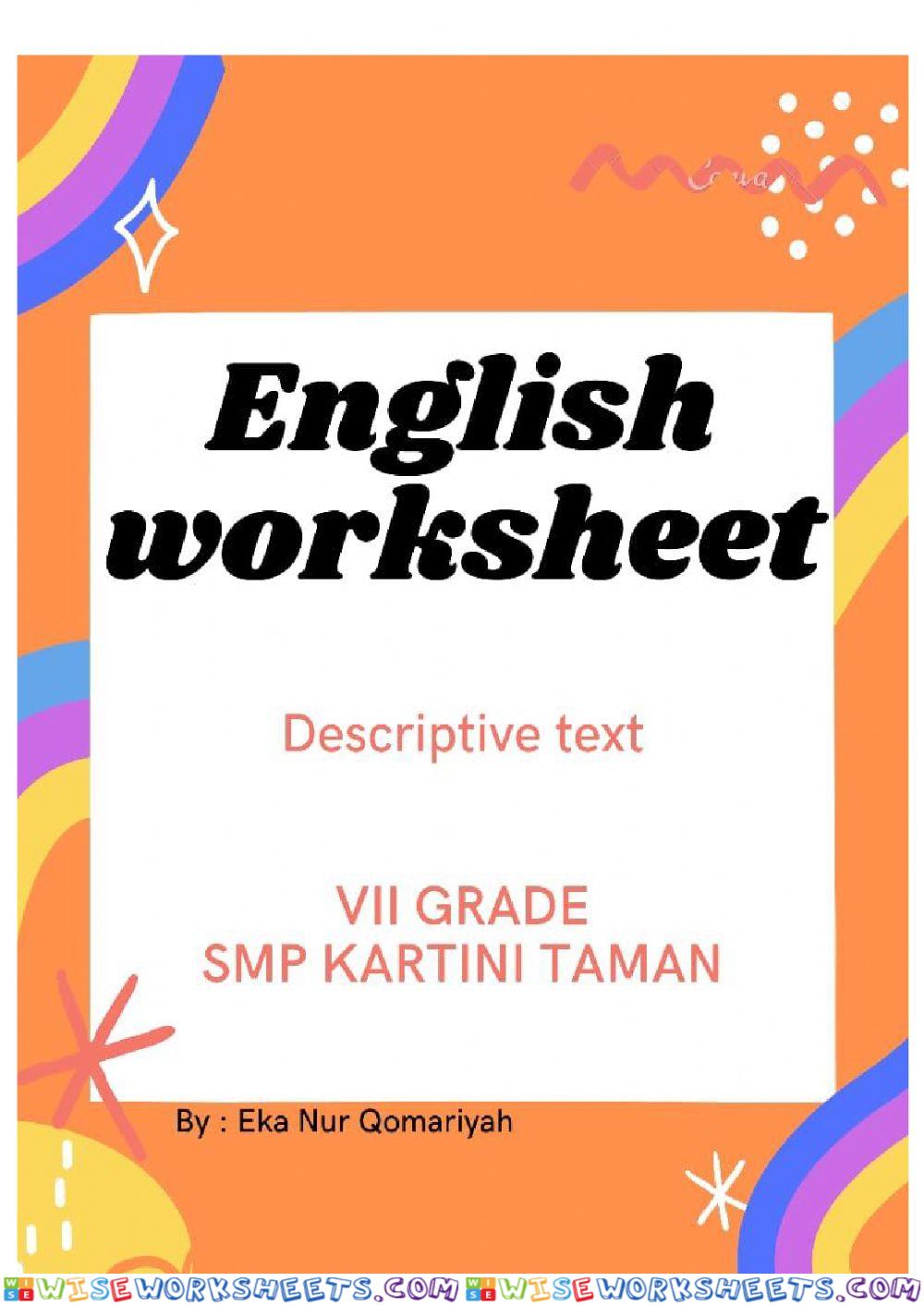 worksheet