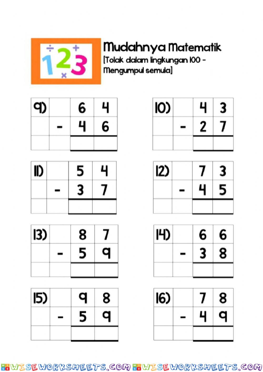 worksheet
