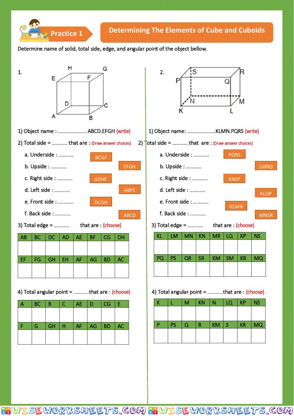 worksheet