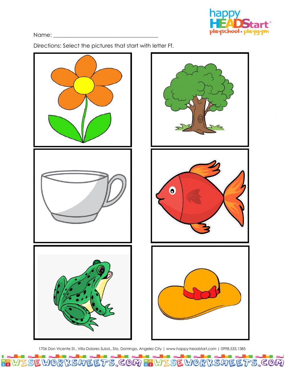 Letter Ff