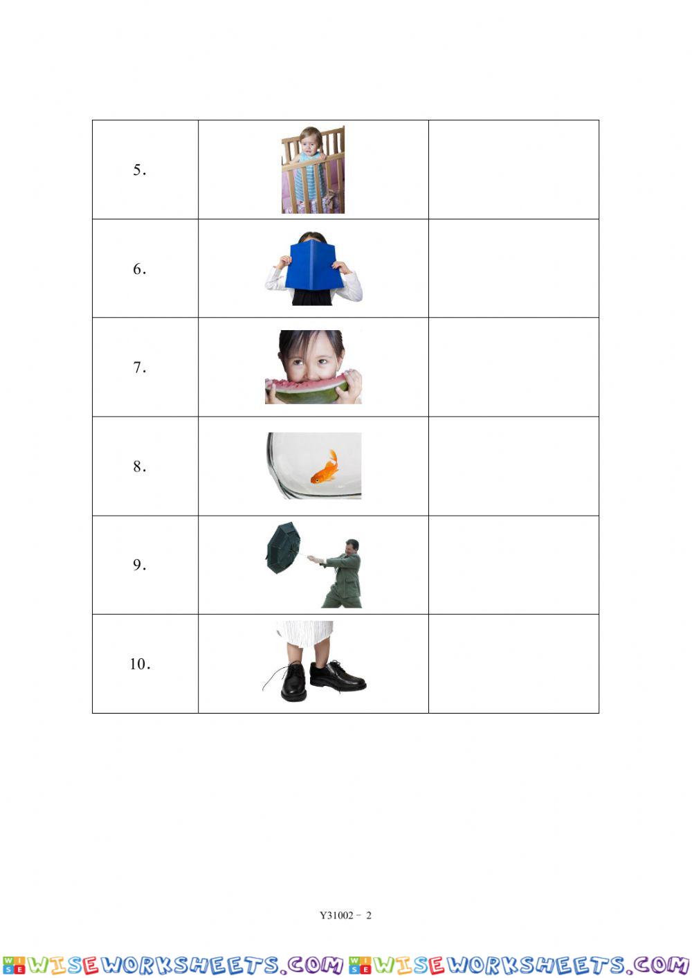 worksheet