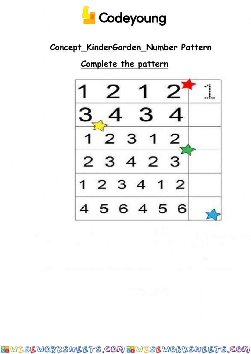 Number patterns
