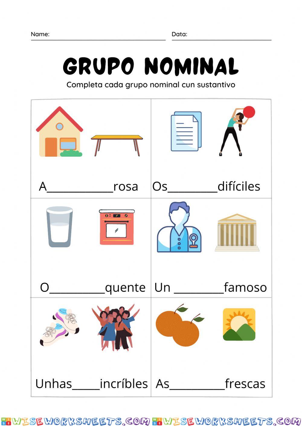 O grupo nominal