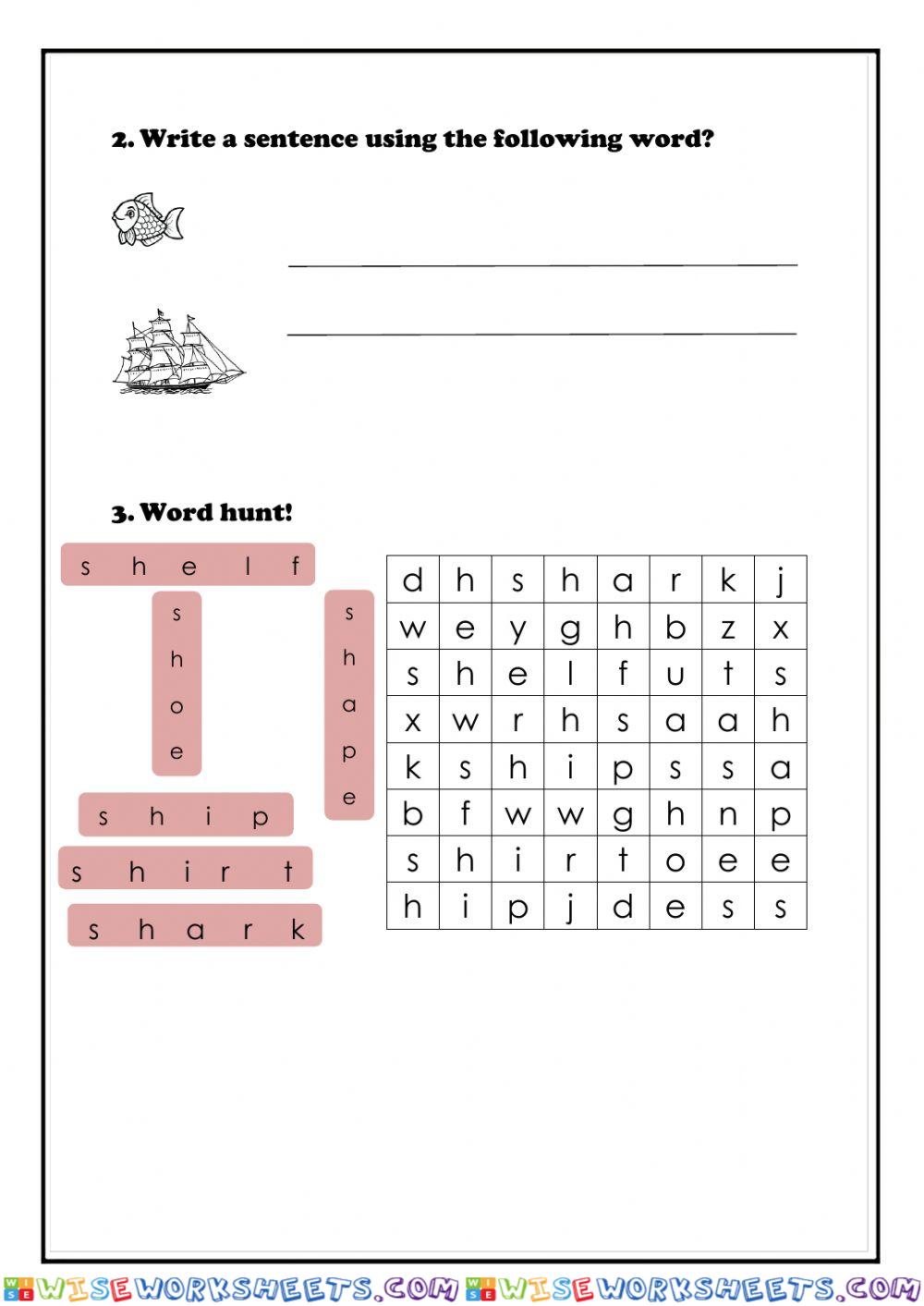 worksheet