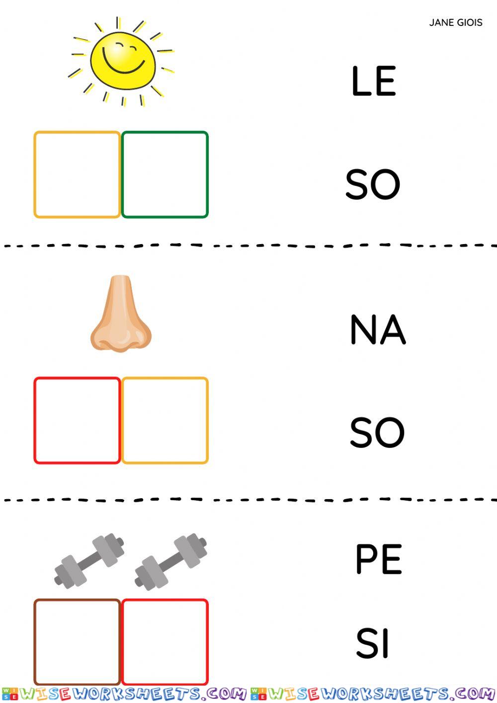 worksheet