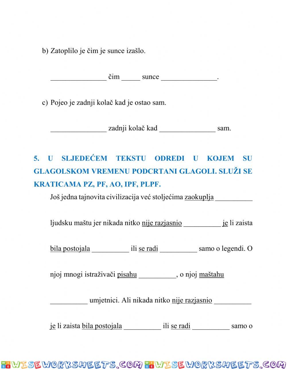 worksheet