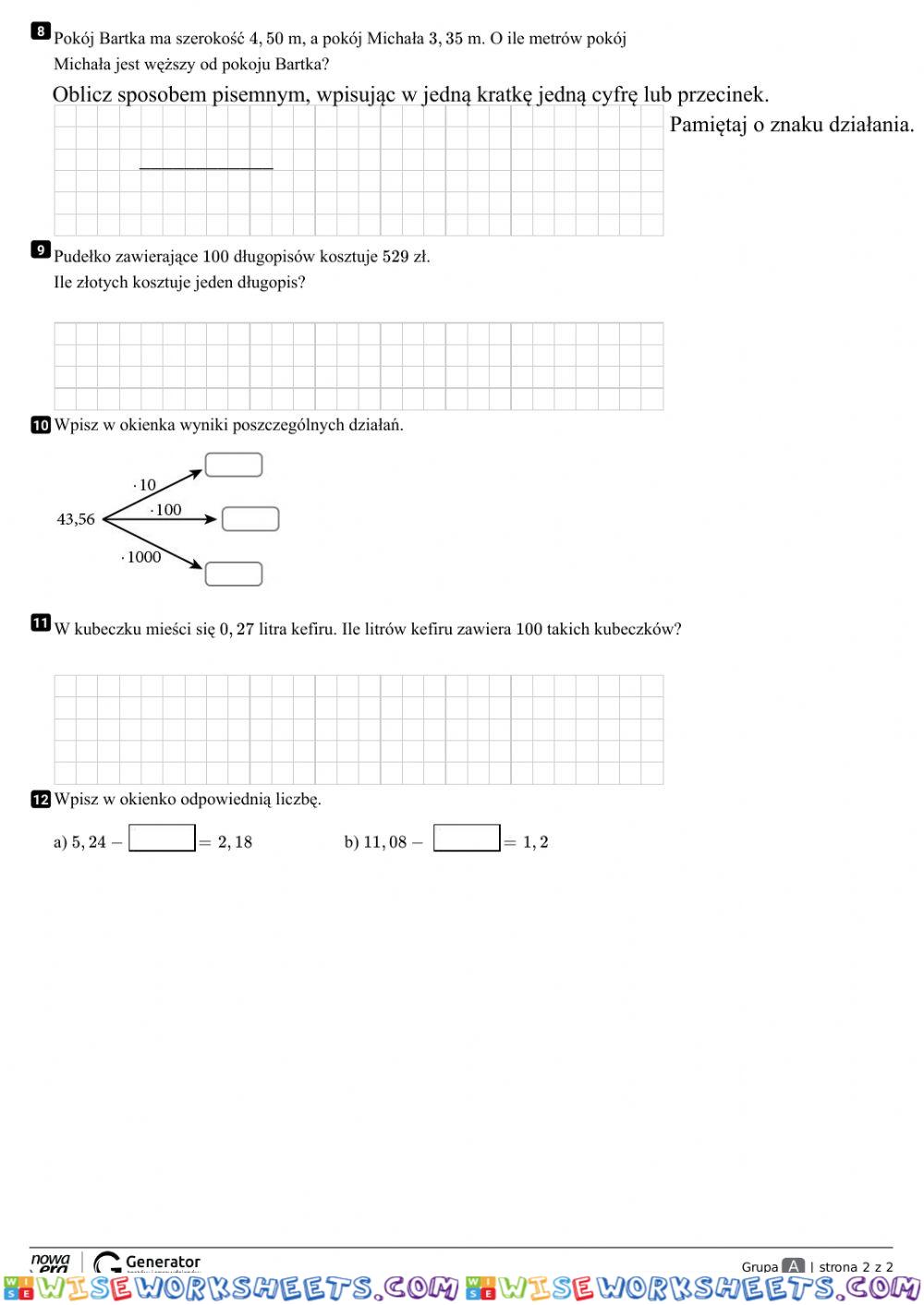 worksheet