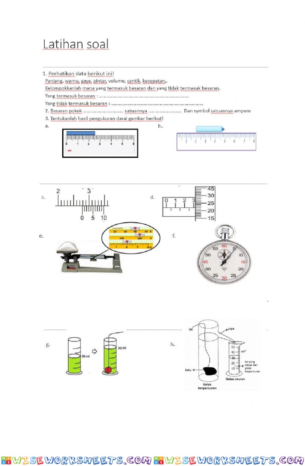 worksheet