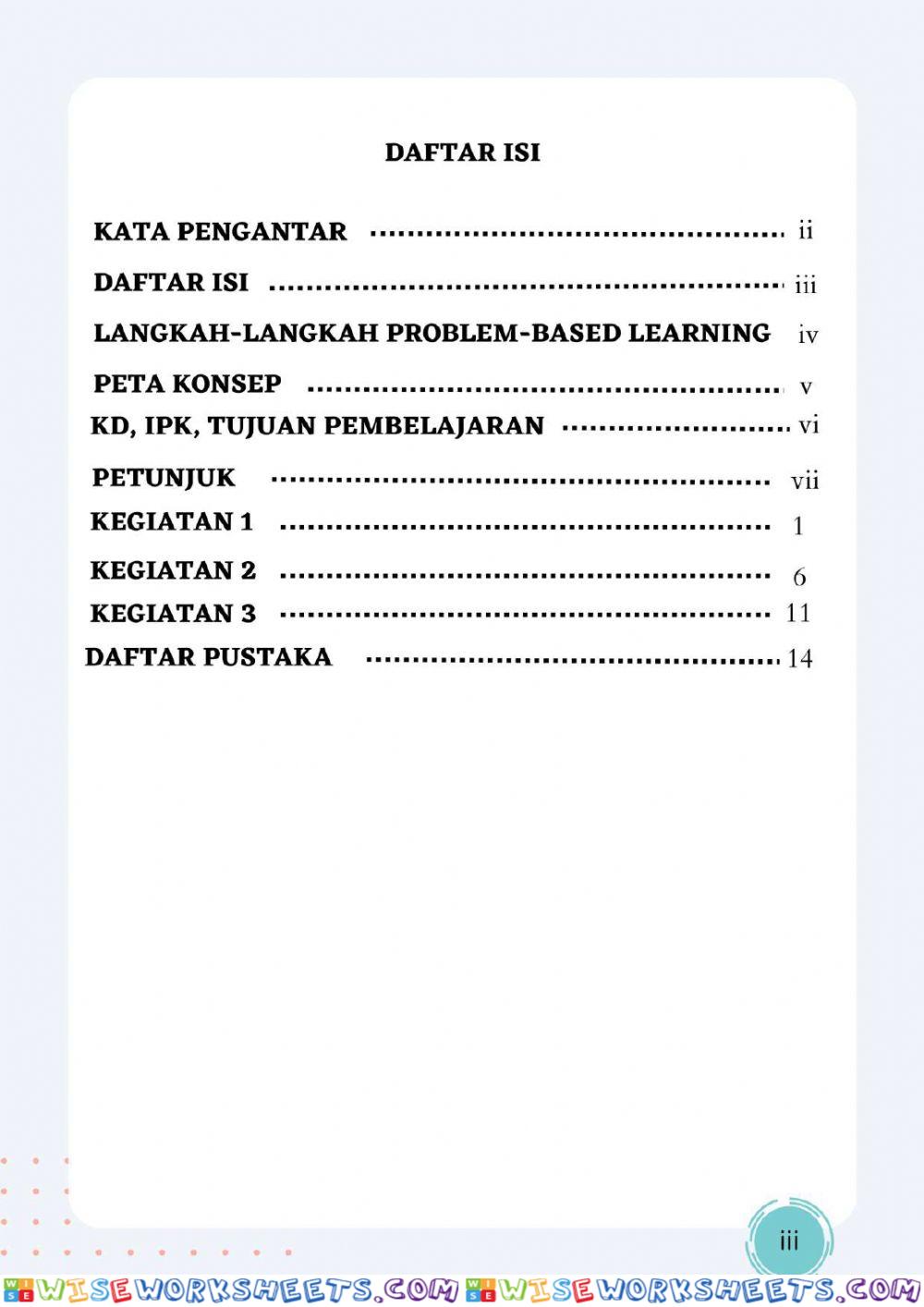 worksheet